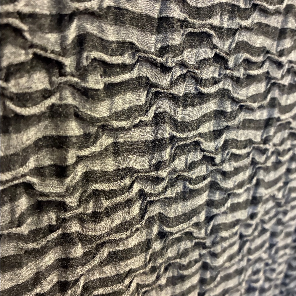 Elemente Clemente Abstract Textured Waves Long Dr… - image 2